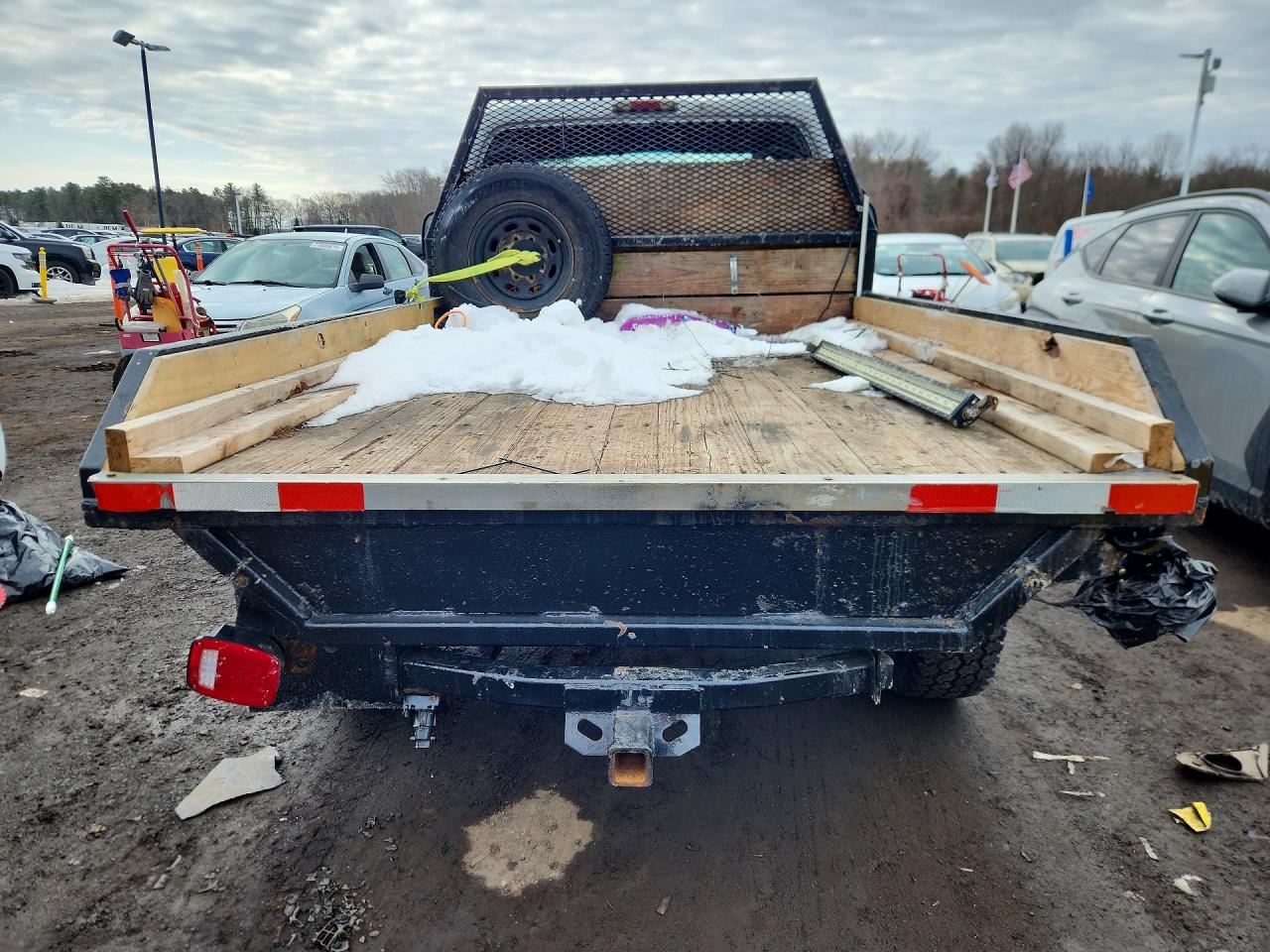 2004 FORD F250 SUPER DUTY FLATBED TRUCK photo 16