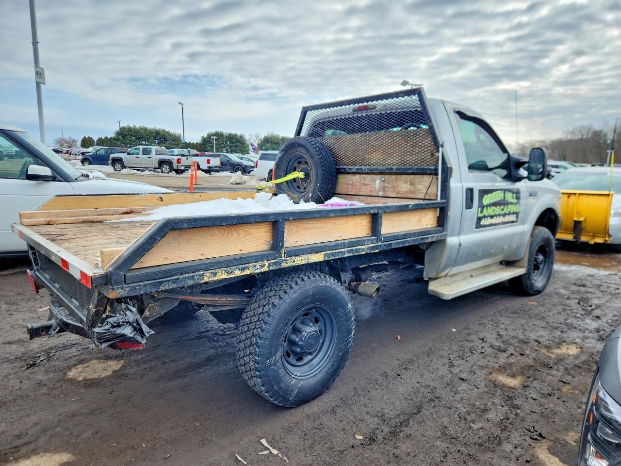 2004 FORD F250 SUPER DUTY FLATBED TRUCK photo 7