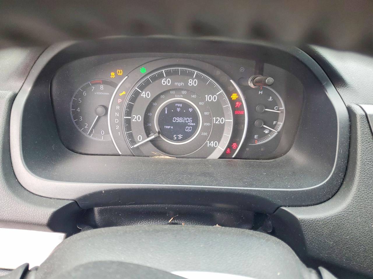 2012 HONDA CR-V EXL photo 9