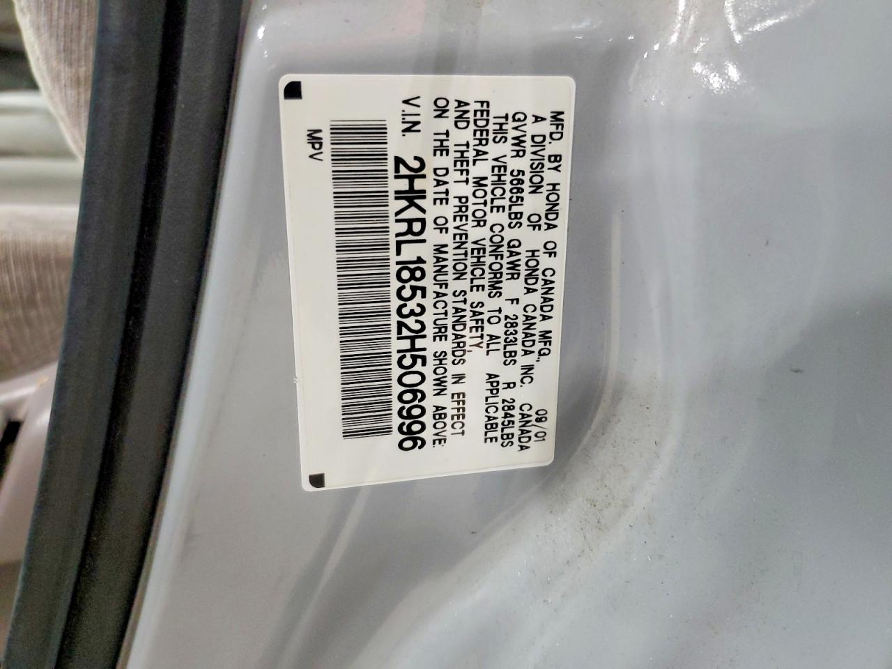 2002 HONDA ODYSSEY LX photo 13