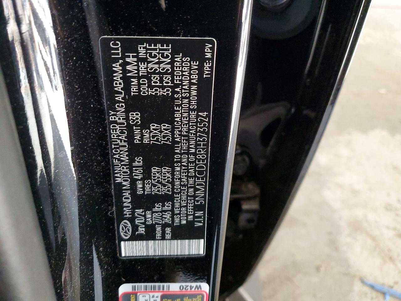 2024 HYUNDAI TUCSON LIMITED photo 13