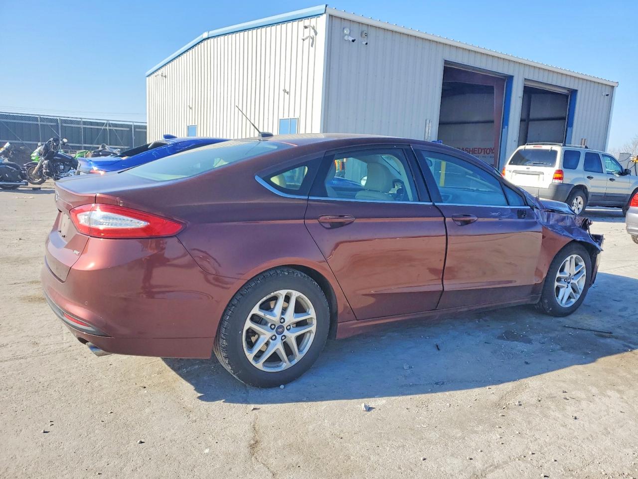 2016 FORD FUSION SE photo 3