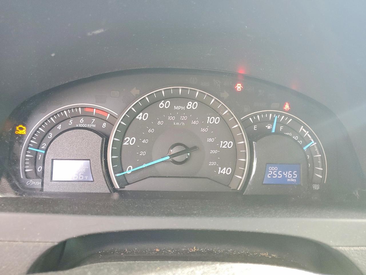 2012 TOYOTA CAMRY BASE photo 9