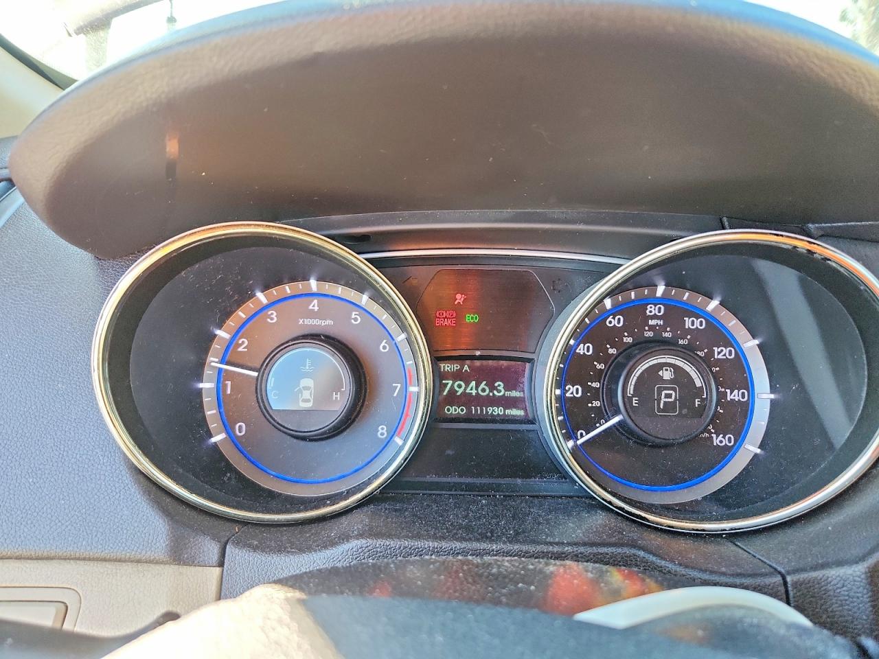 2013 HYUNDAI SONATA GLS photo 9