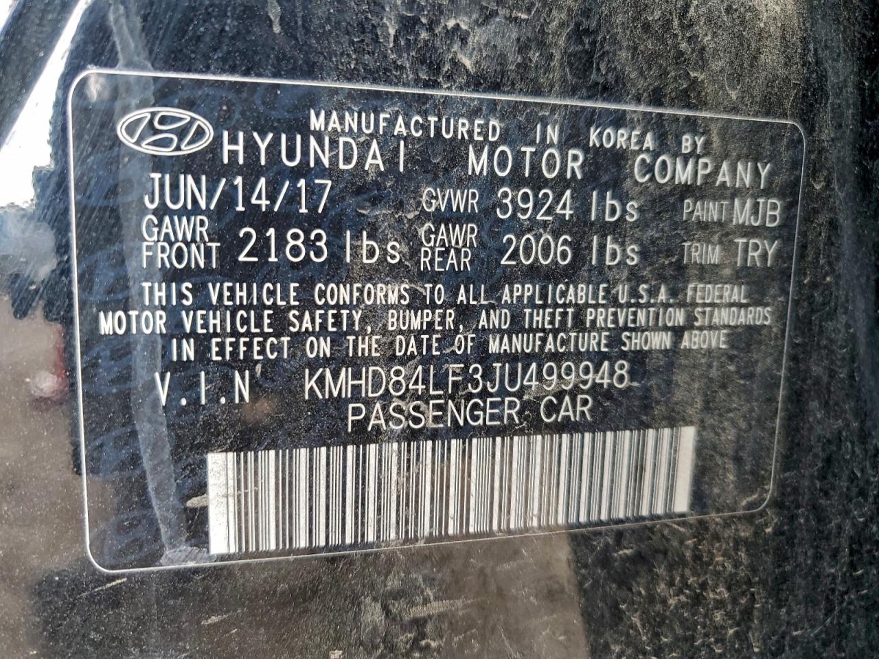 2018 HYUNDAI ELANTRA SEL photo 12