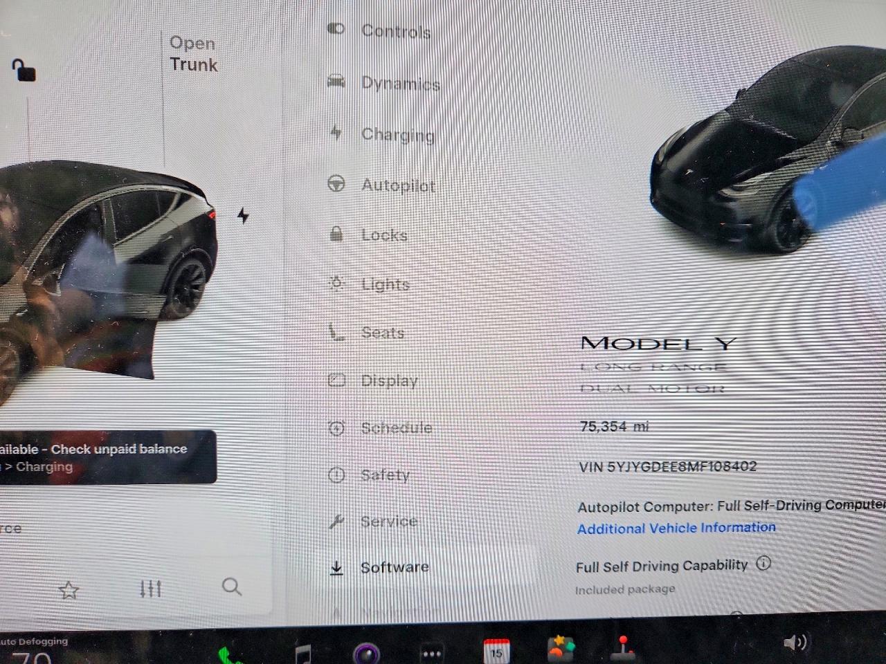 2021 TESLA MODEL Y photo 9