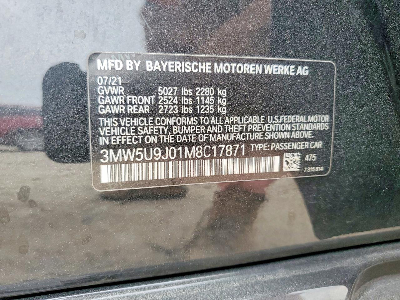 2021 BMW M340XI photo 23