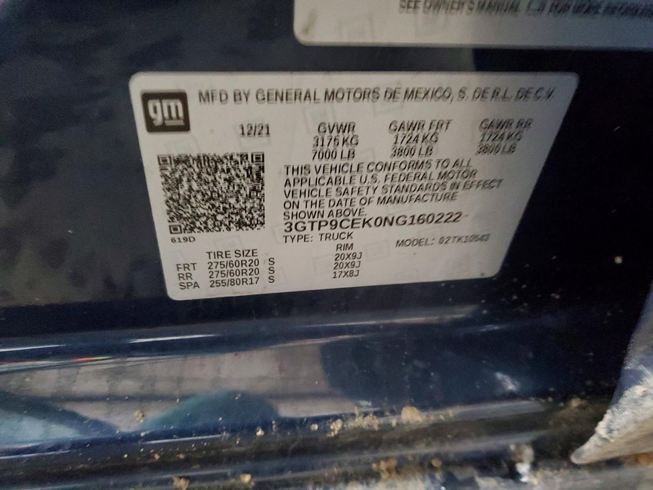 2022 GMC SIERRA LIMITED K1500 ELEVATION photo 12