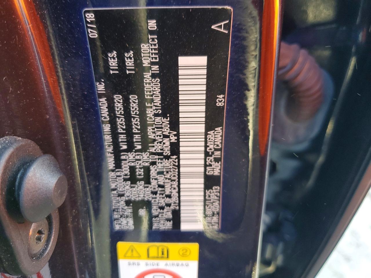 2018 LEXUS RX 450H BASE photo 14