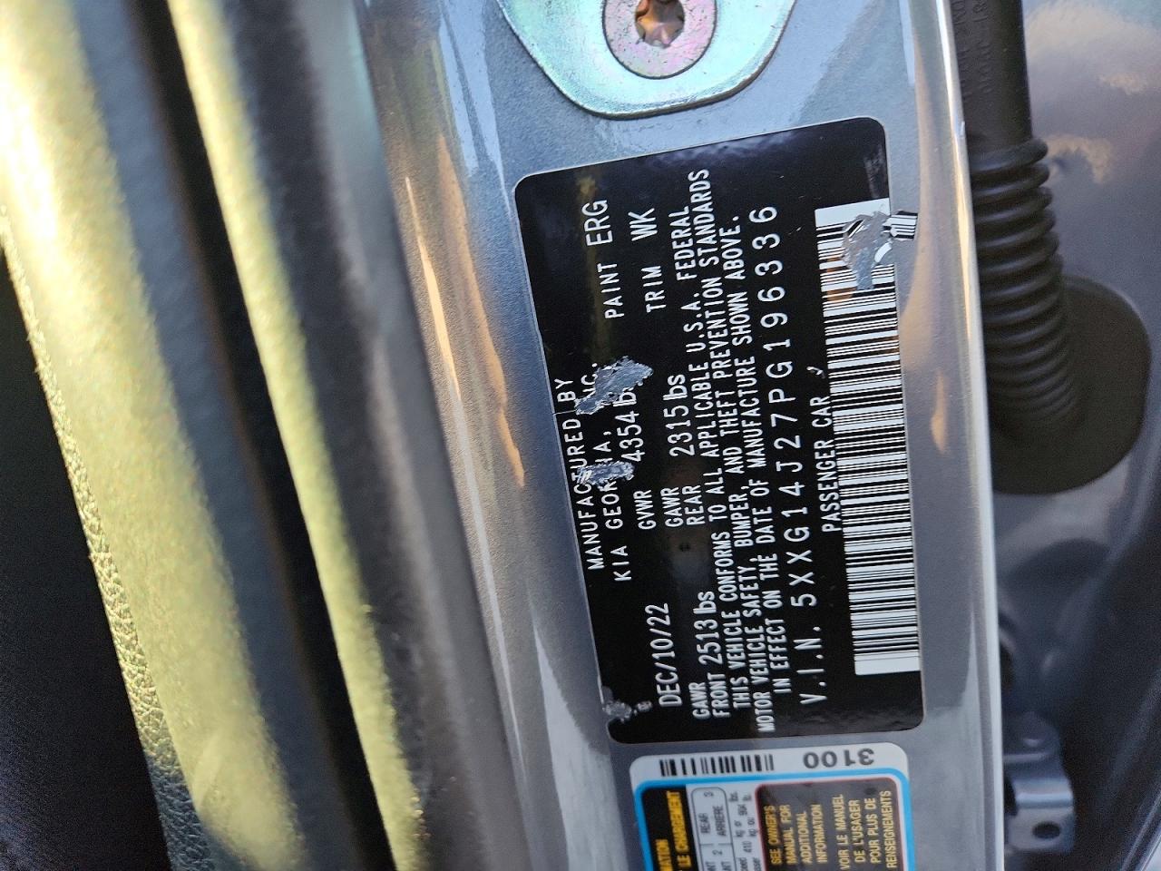 2023 KIA K5 LXS photo 12