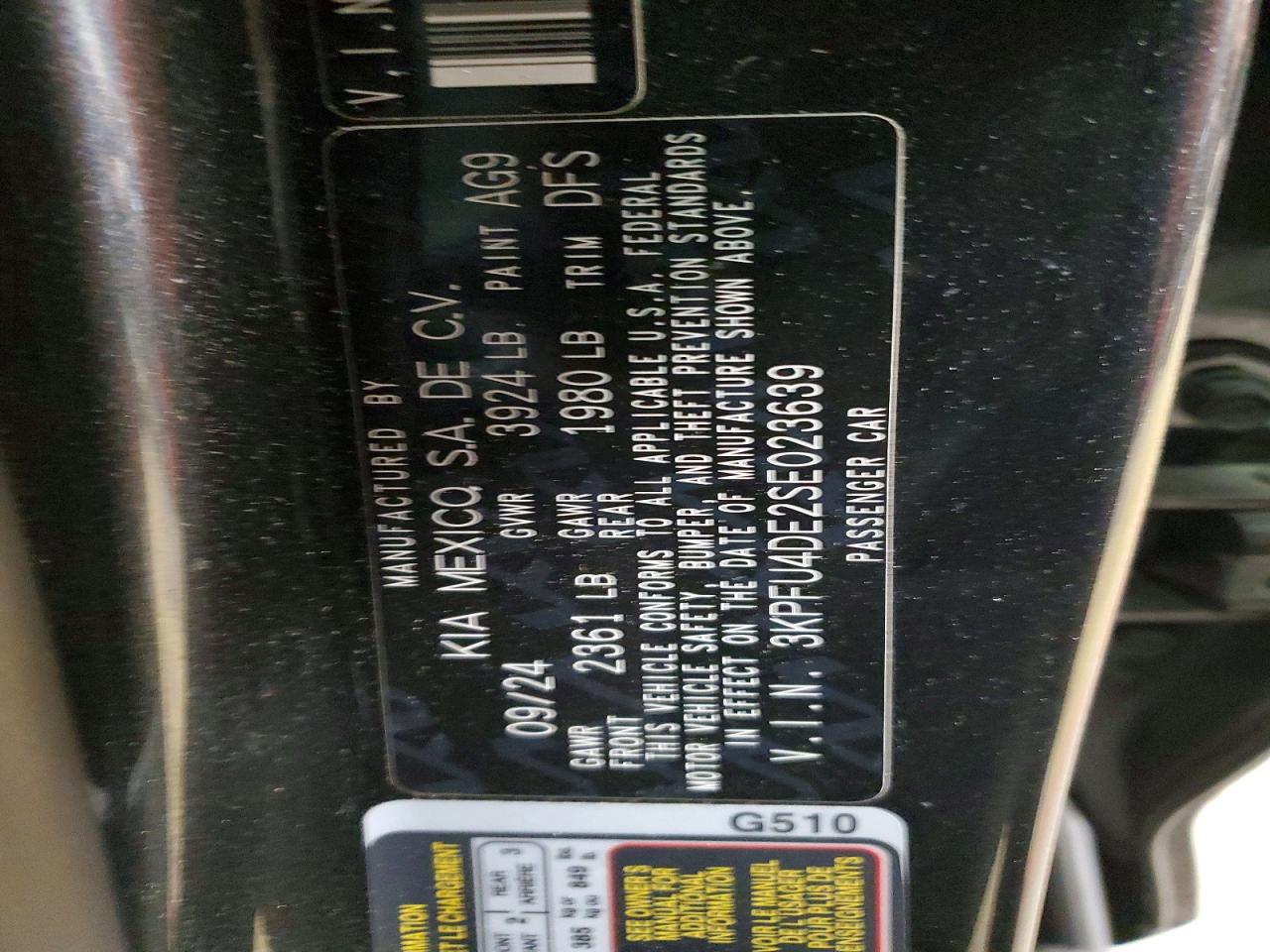 2025 KIA K4 EX photo 34