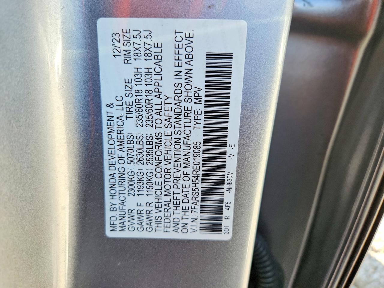2024 HONDA CR-V SPORT photo 13