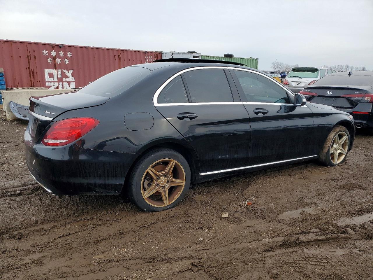 2015 MERCEDES-BENZ C 300 4MATIC photo 3