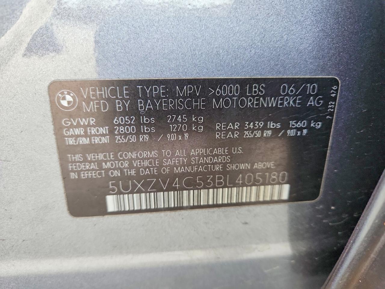 2011 BMW X5 XDRIVE35I photo 13
