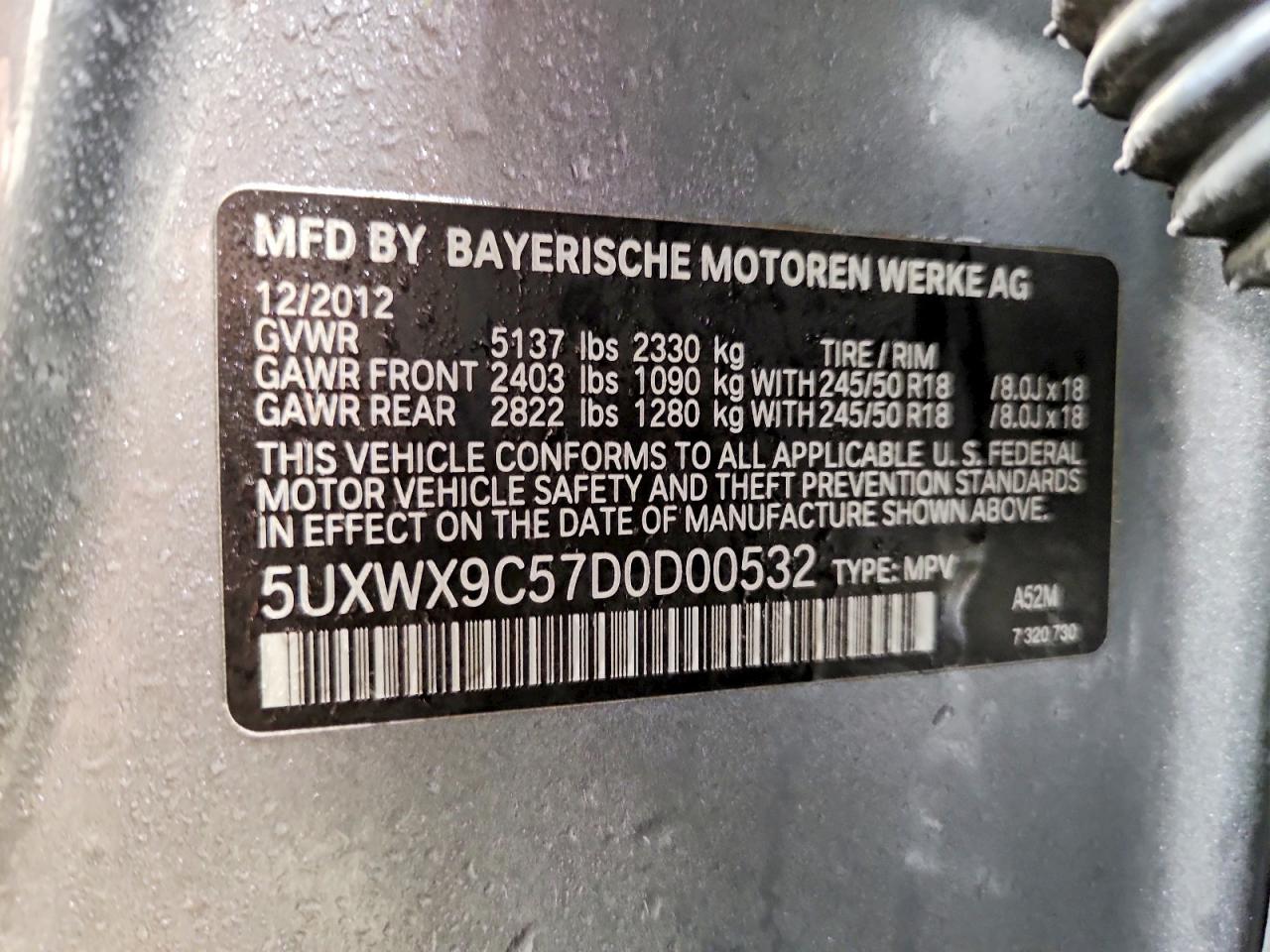 2013 BMW X3 XDRIVE28I photo 13