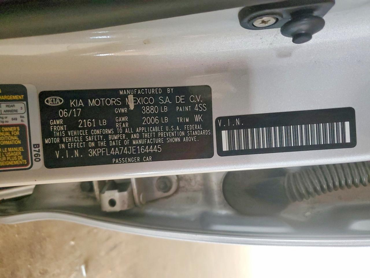 2018 KIA FORTE LX photo 12