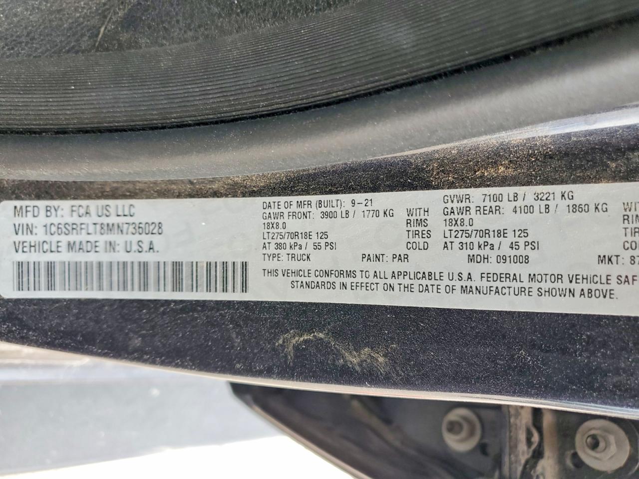 2021 RAM 1500 REBEL photo 12
