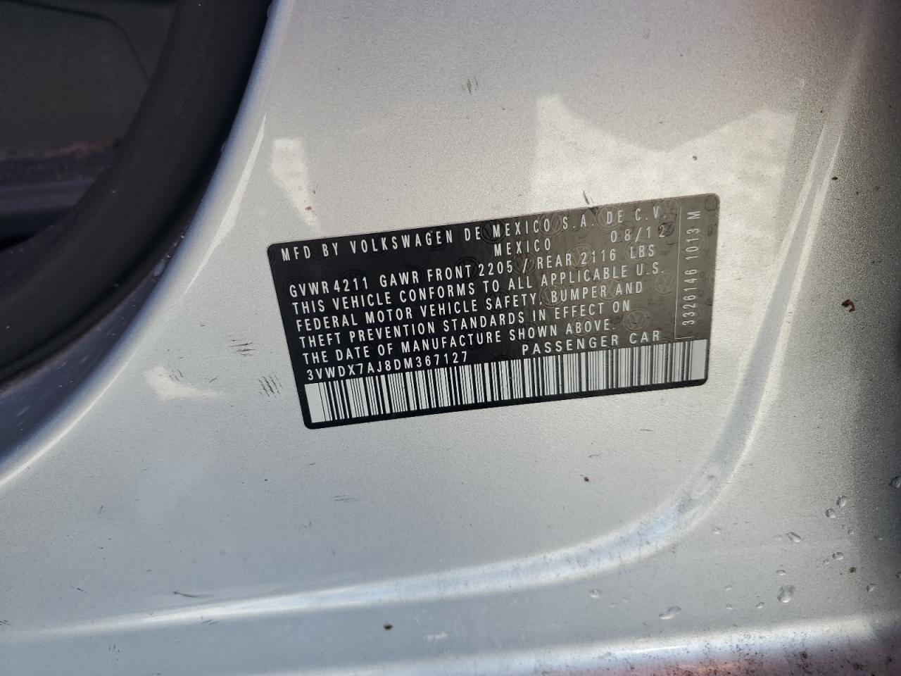 2013 VOLKSWAGEN JETTA SE photo 12