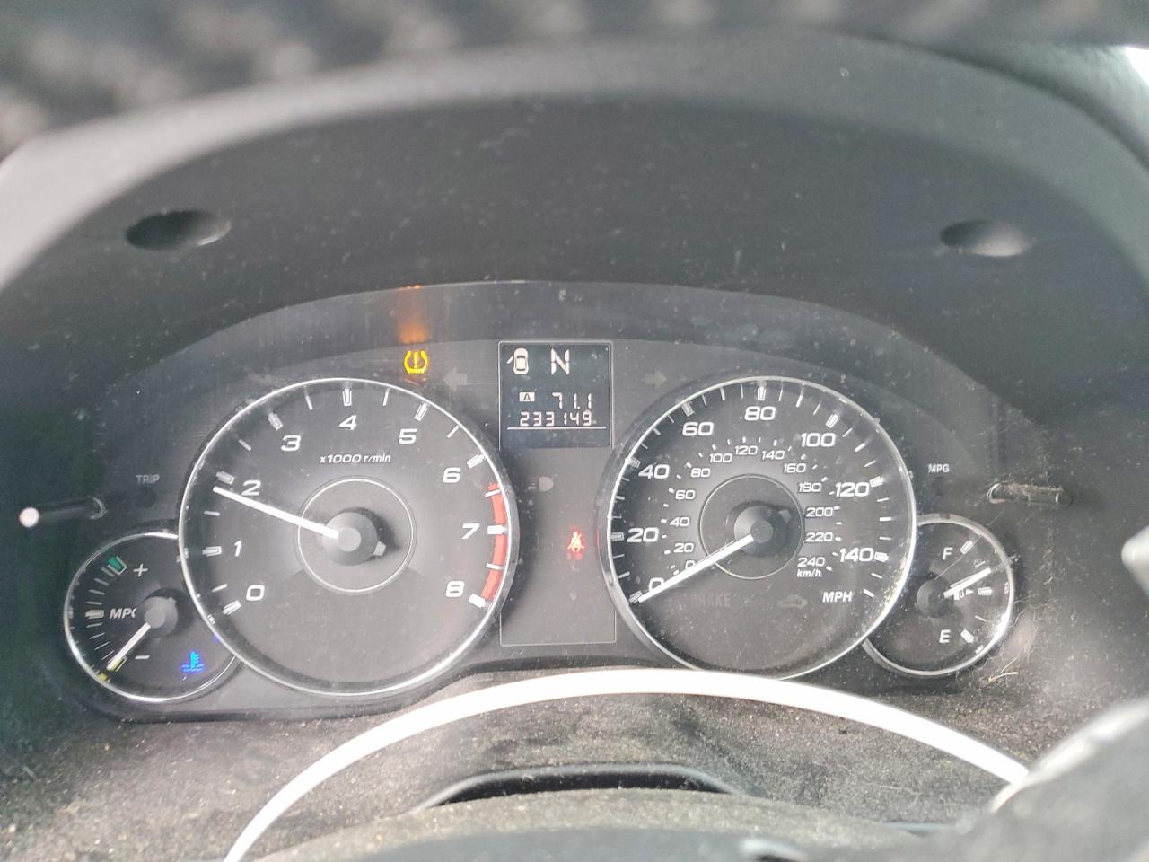 2012 SUBARU OUTBACK 2.5I PREMIUM photo 9