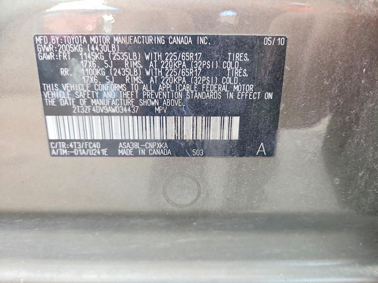 2010 TOYOTA RAV4 photo 25