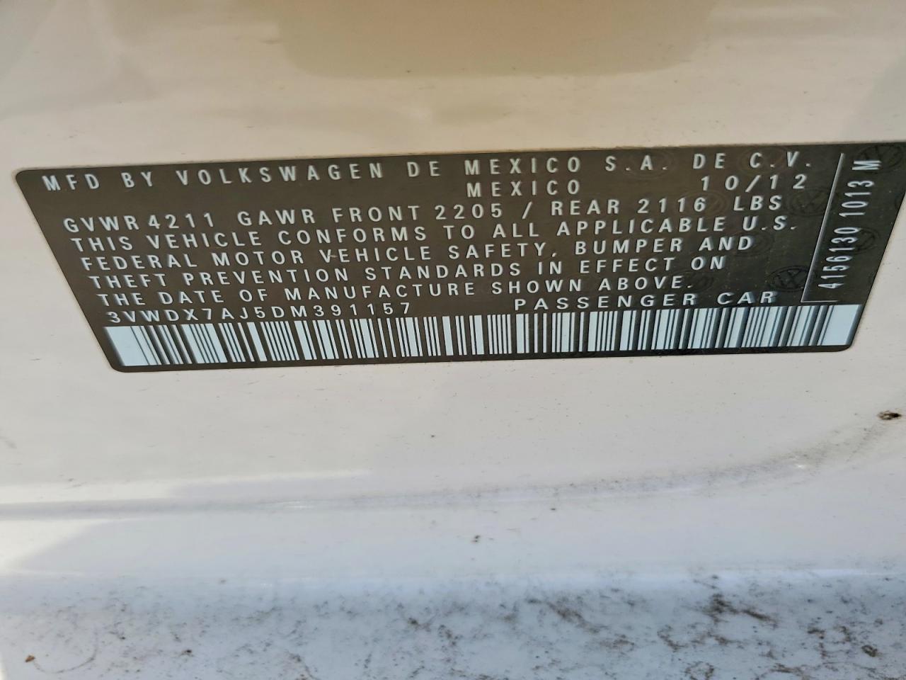 2013 VOLKSWAGEN JETTA SE photo 23