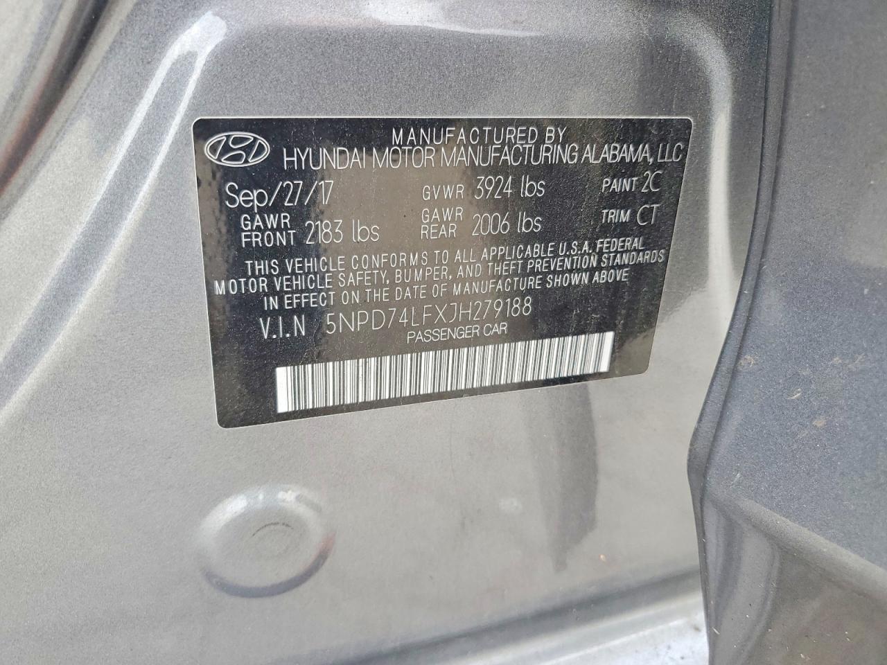 2018 HYUNDAI ELANTRA SE photo 13