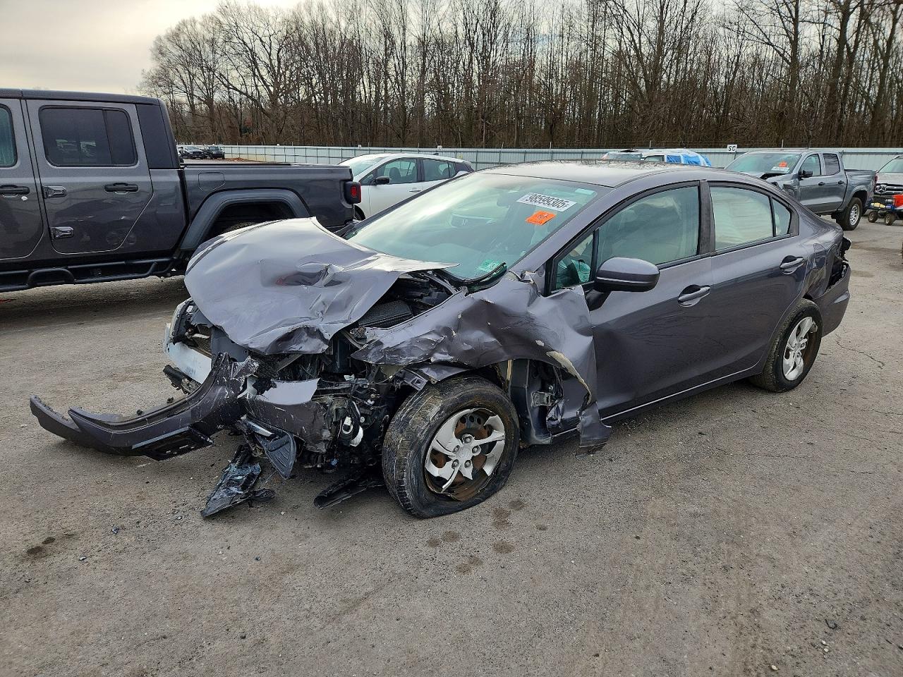 2015 HONDA CIVIC LX photo 3