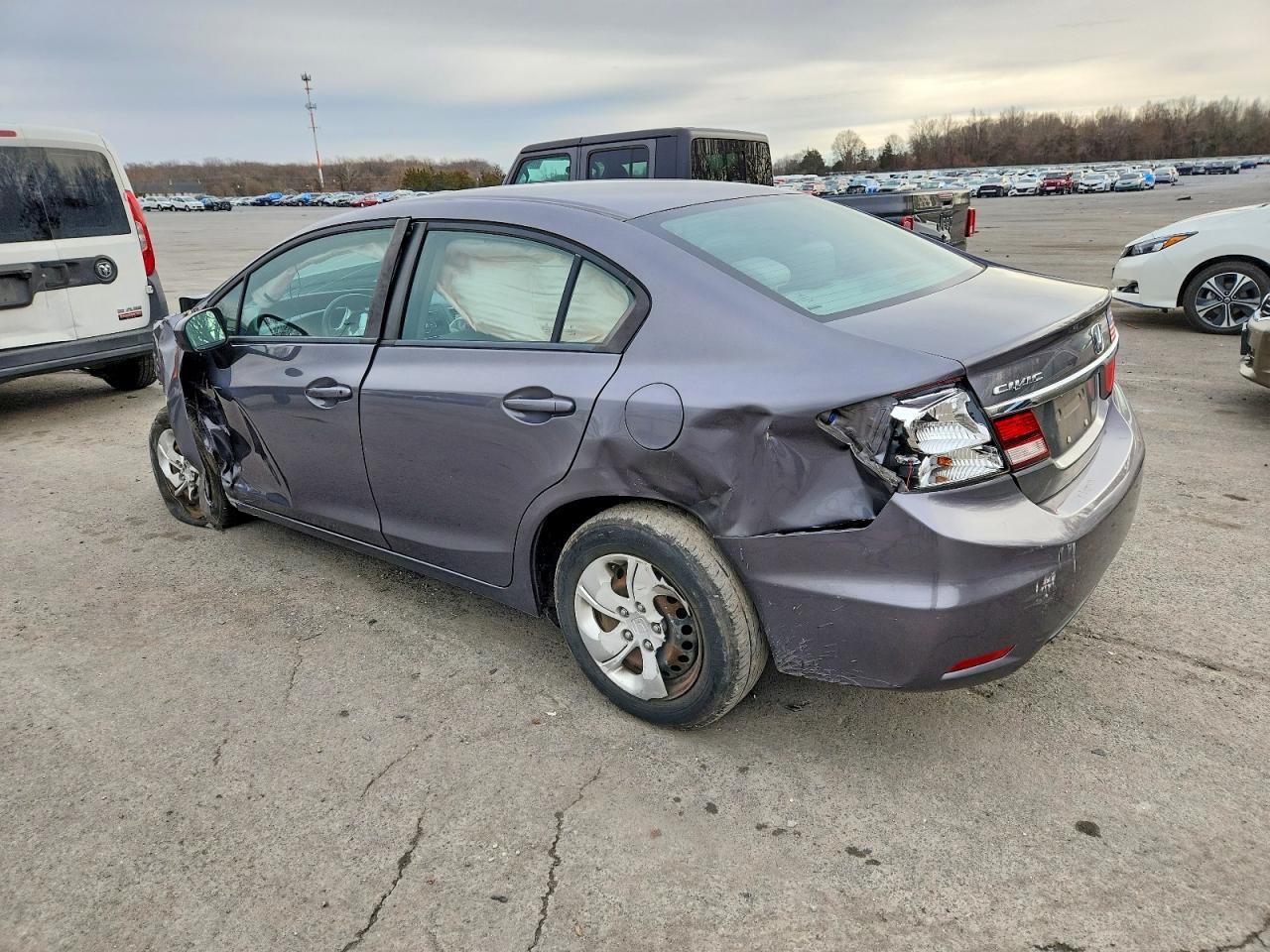 2015 HONDA CIVIC LX photo 4