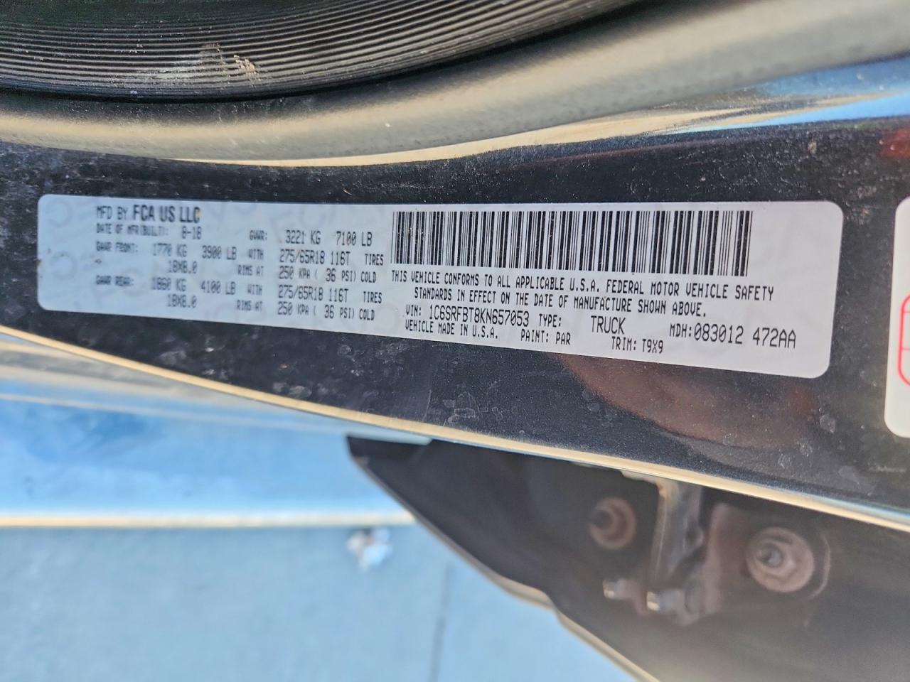 2019 RAM 1500 BIG HORN/LONE STAR photo 12