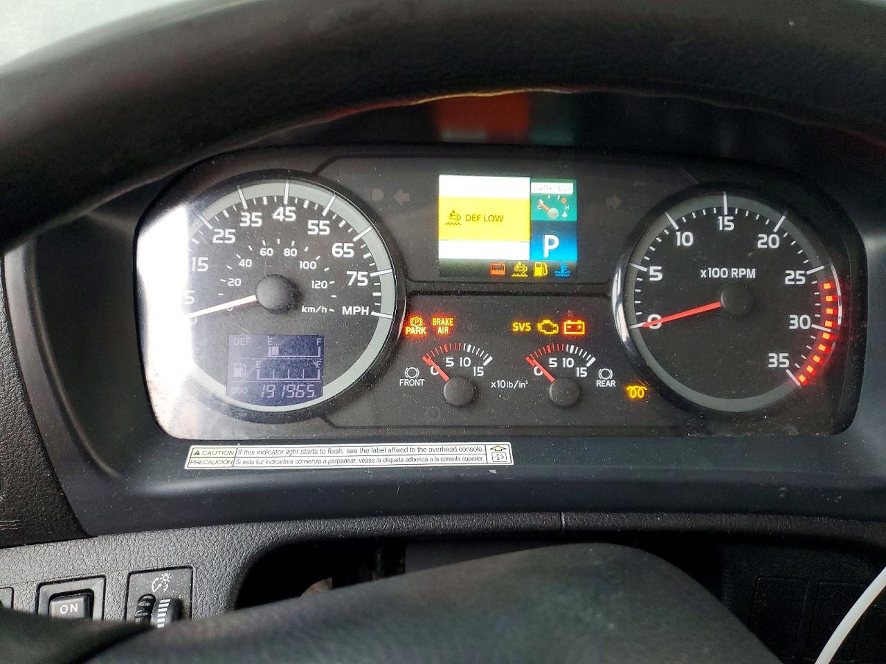 2020 HINO 268A BOX TRUCK photo 9