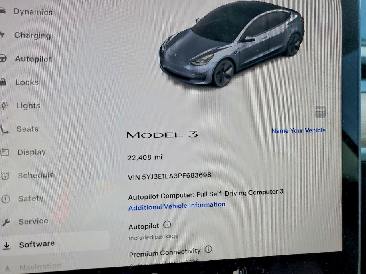 2023 TESLA MODEL 3 photo 9