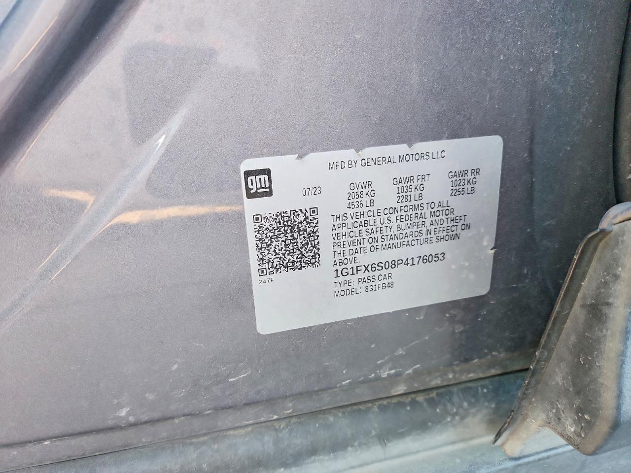 2023 CHEVROLET BOLT EV 2LT photo 12