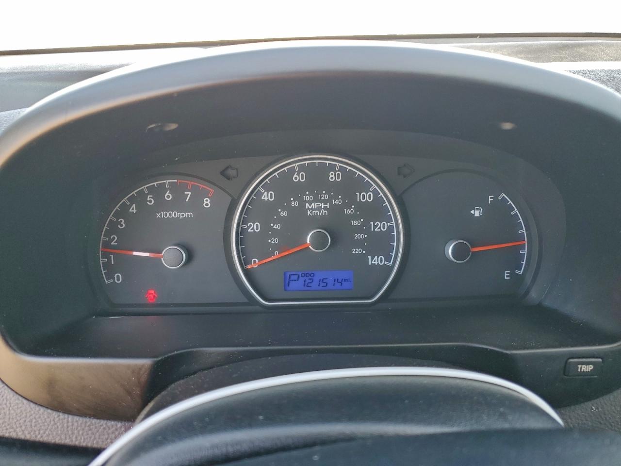 2010 HYUNDAI ELANTRA BLUE photo 9