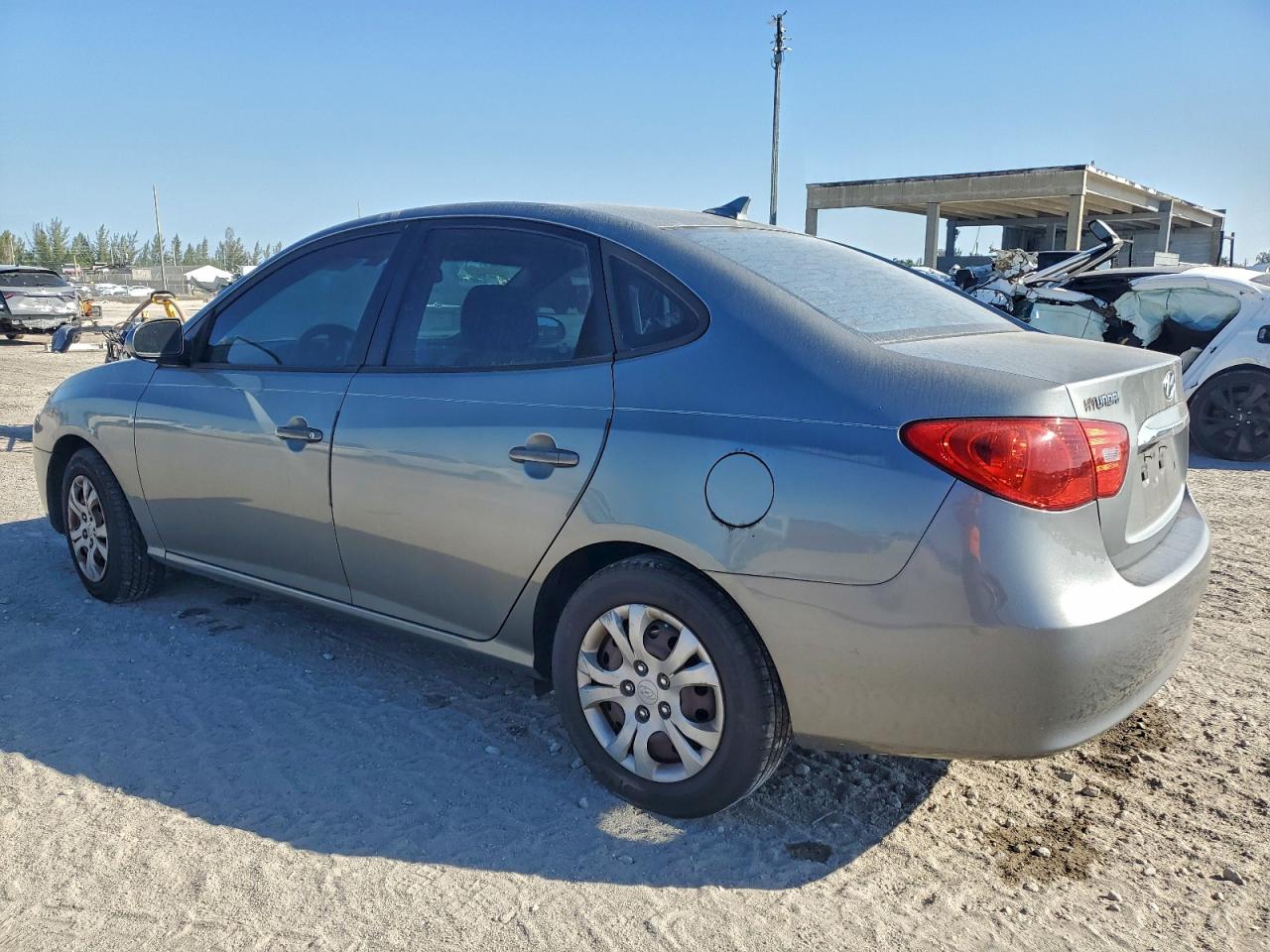 2010 HYUNDAI ELANTRA BLUE photo 2