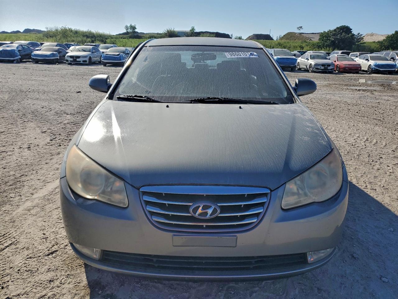 2010 HYUNDAI ELANTRA BLUE photo 5