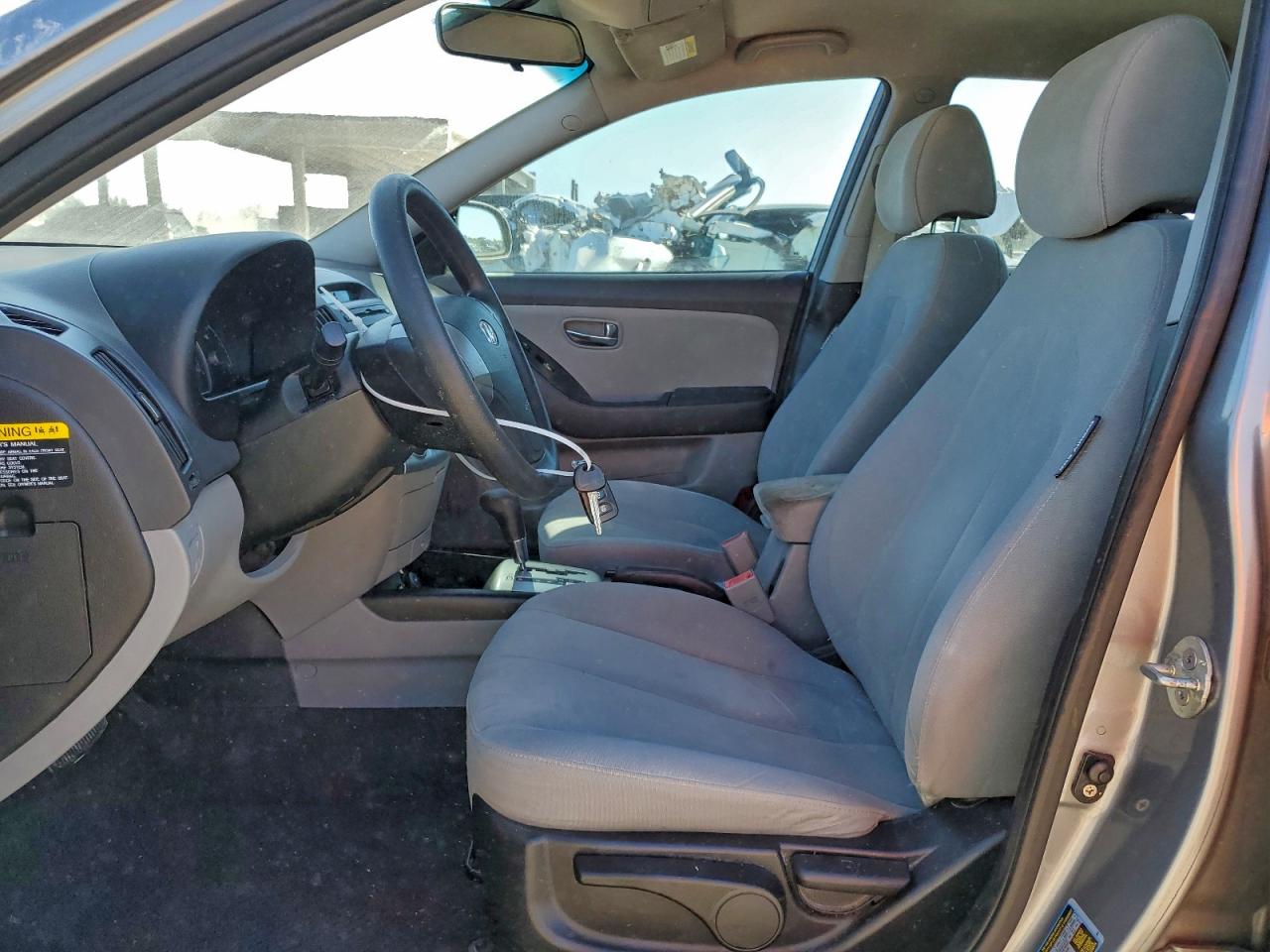 2010 HYUNDAI ELANTRA BLUE photo 7