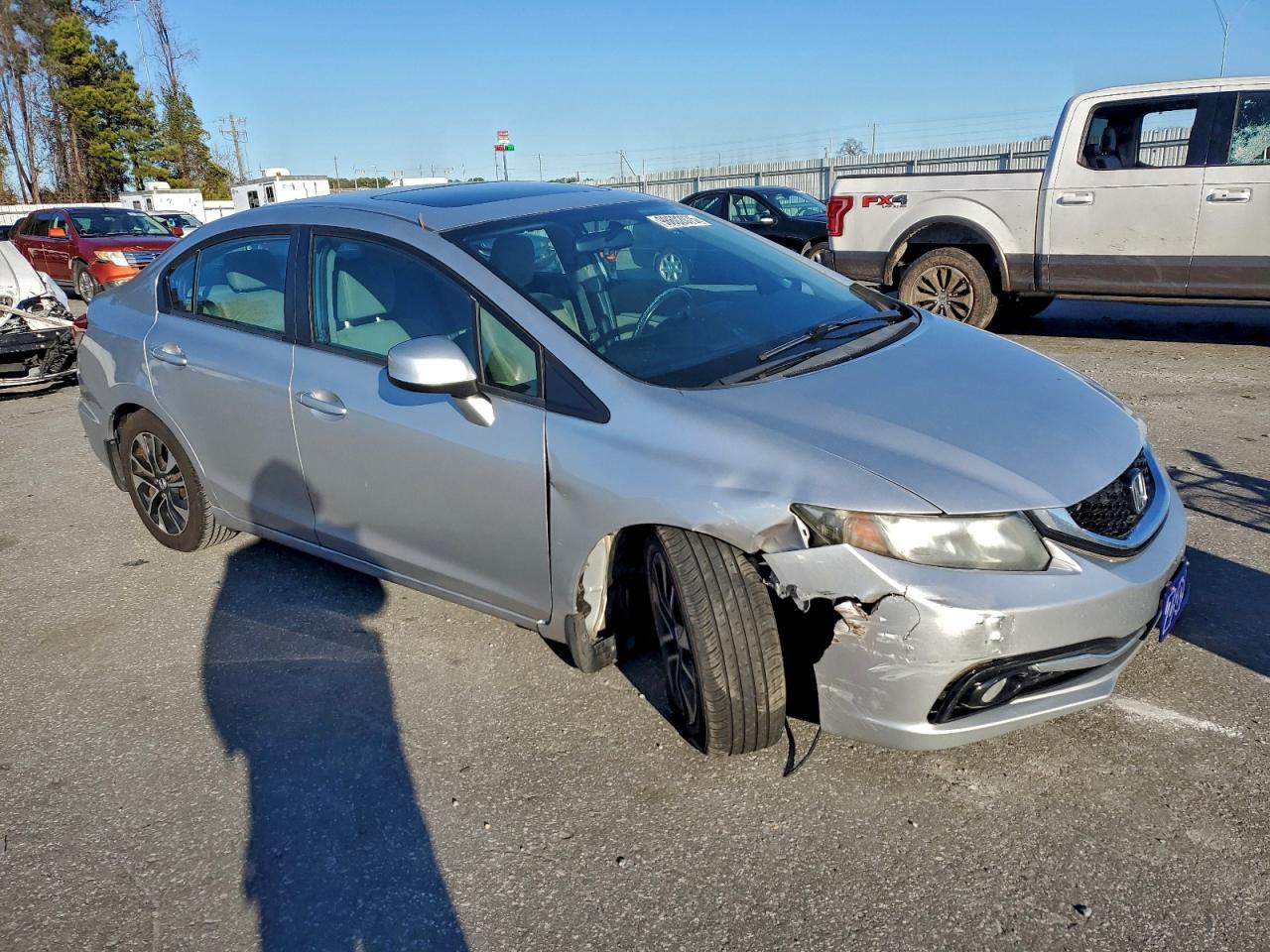 2013 HONDA CIVIC EX photo 4