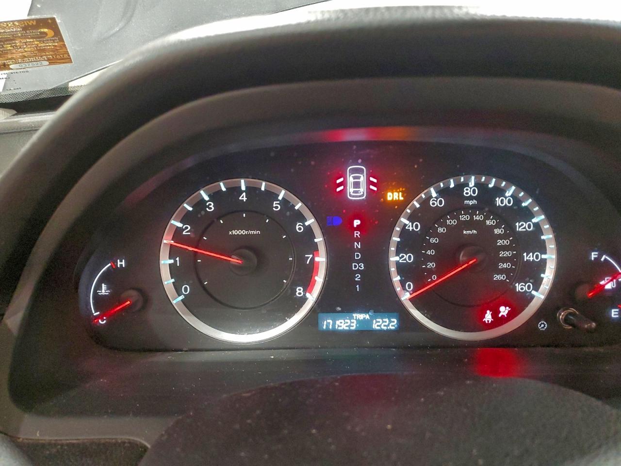 2011 HONDA ACCORD SE photo 9