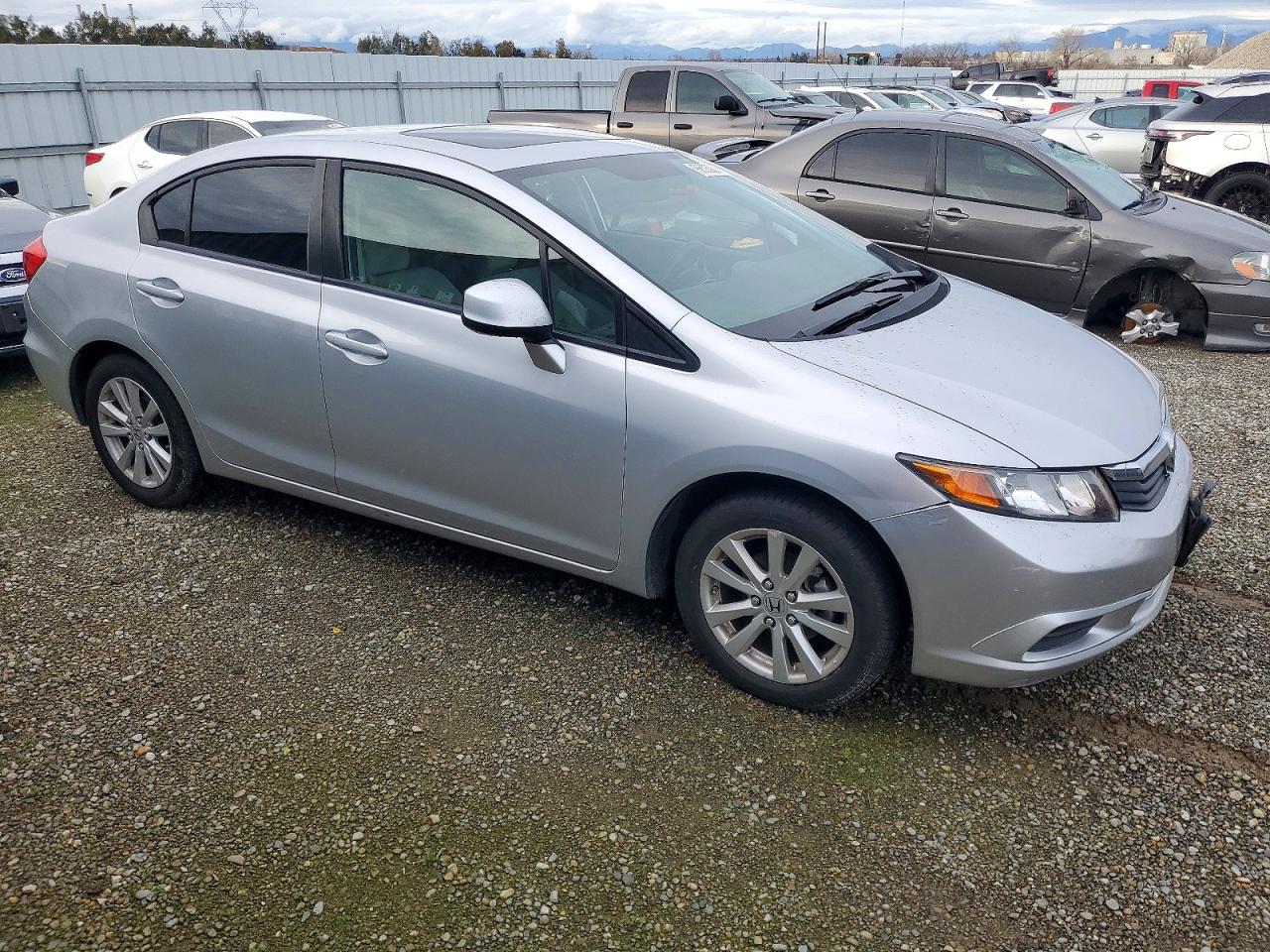 2012 HONDA CIVIC EX photo 4