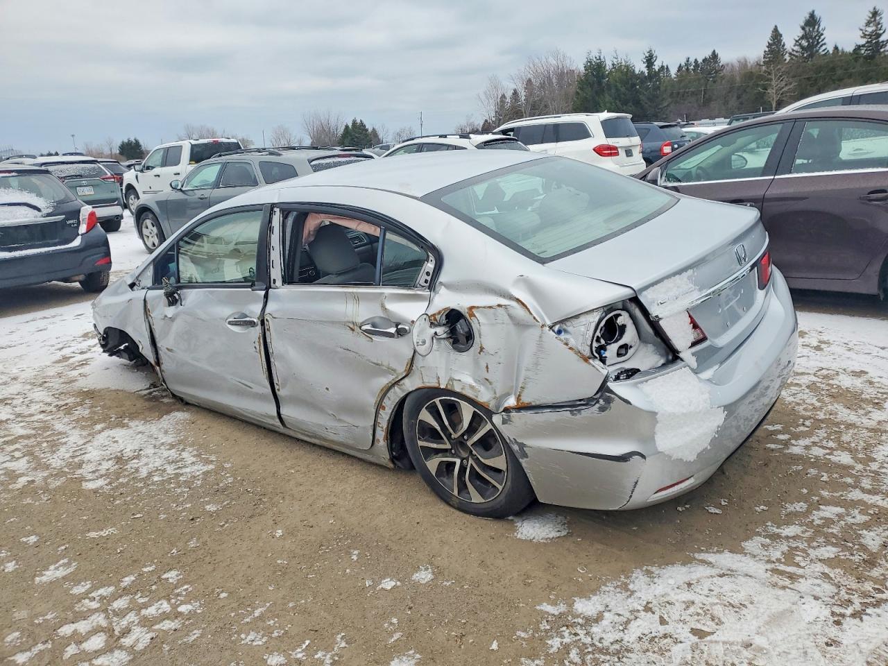 2014 HONDA CIVIC LX photo 2