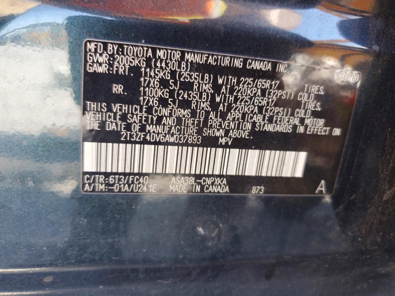 2010 TOYOTA RAV4 photo 13