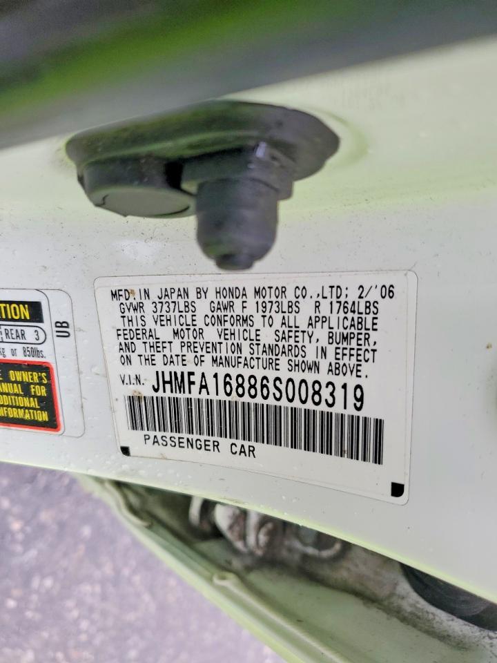 2006 HONDA CIVIC EX photo 12