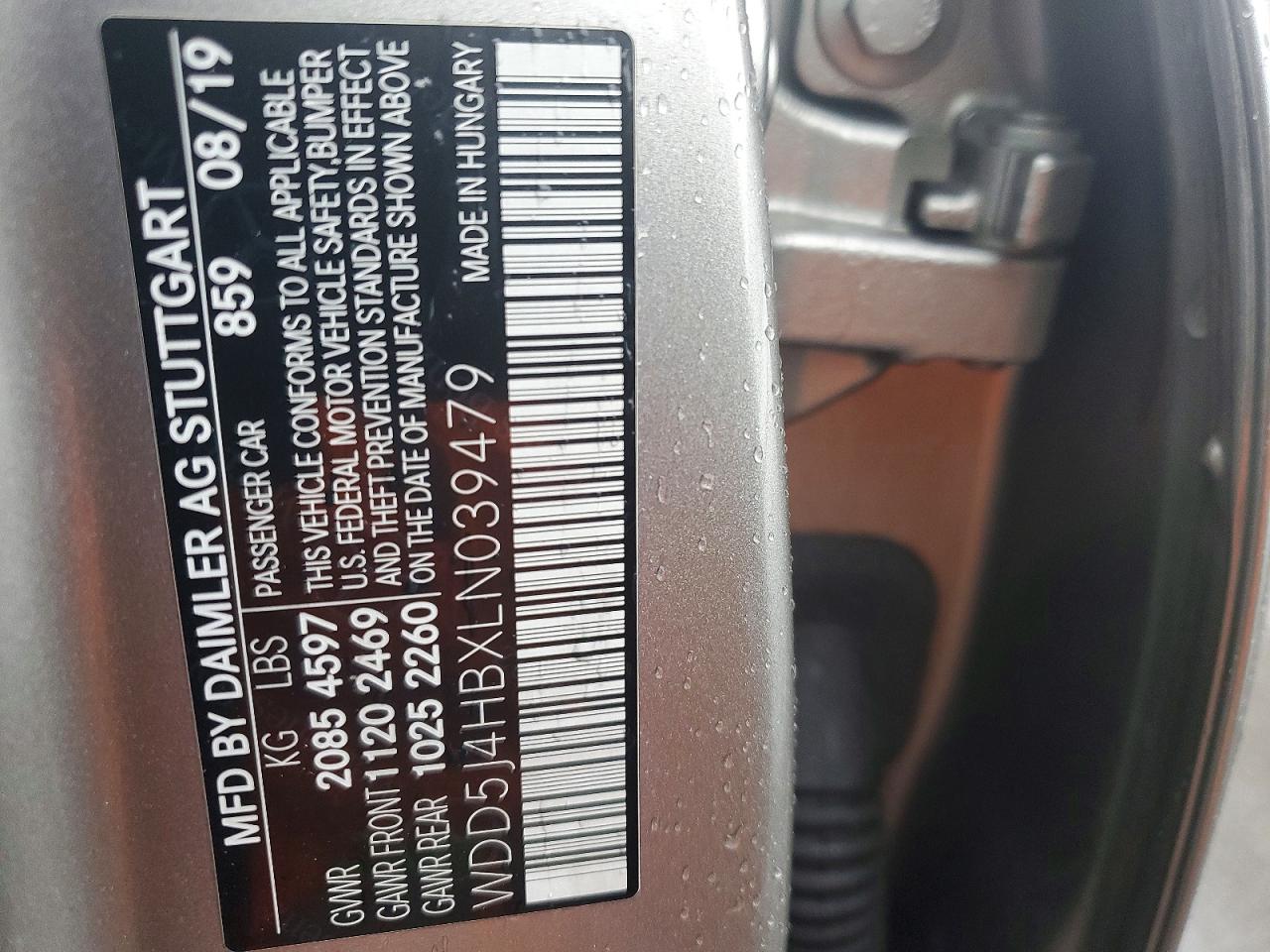 2020 MERCEDES-BENZ CLA 250 4MATIC photo 12