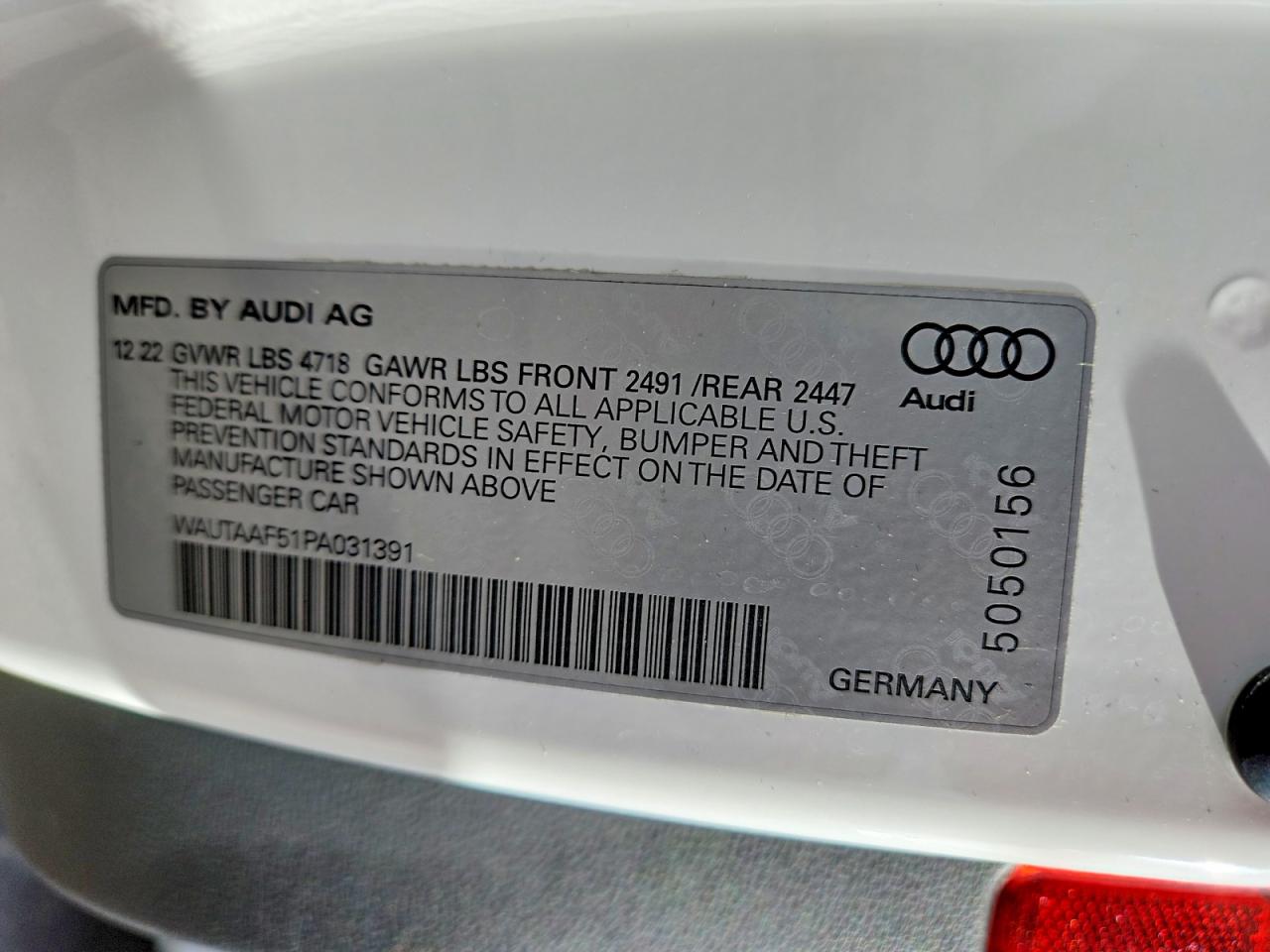 2023 AUDI A5 PREMIUM PLUS 45 photo 13
