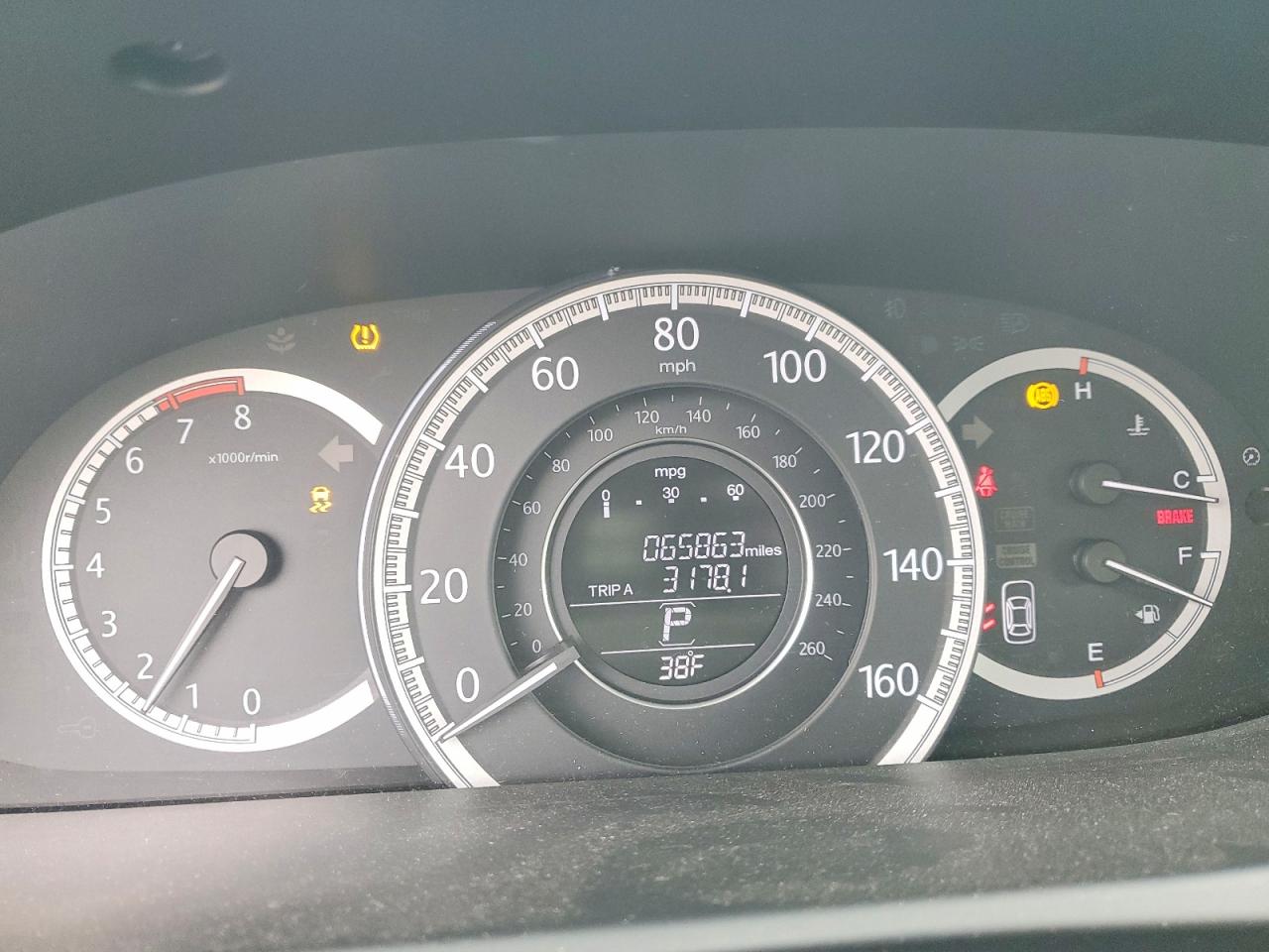 2013 HONDA ACCORD LX photo 9