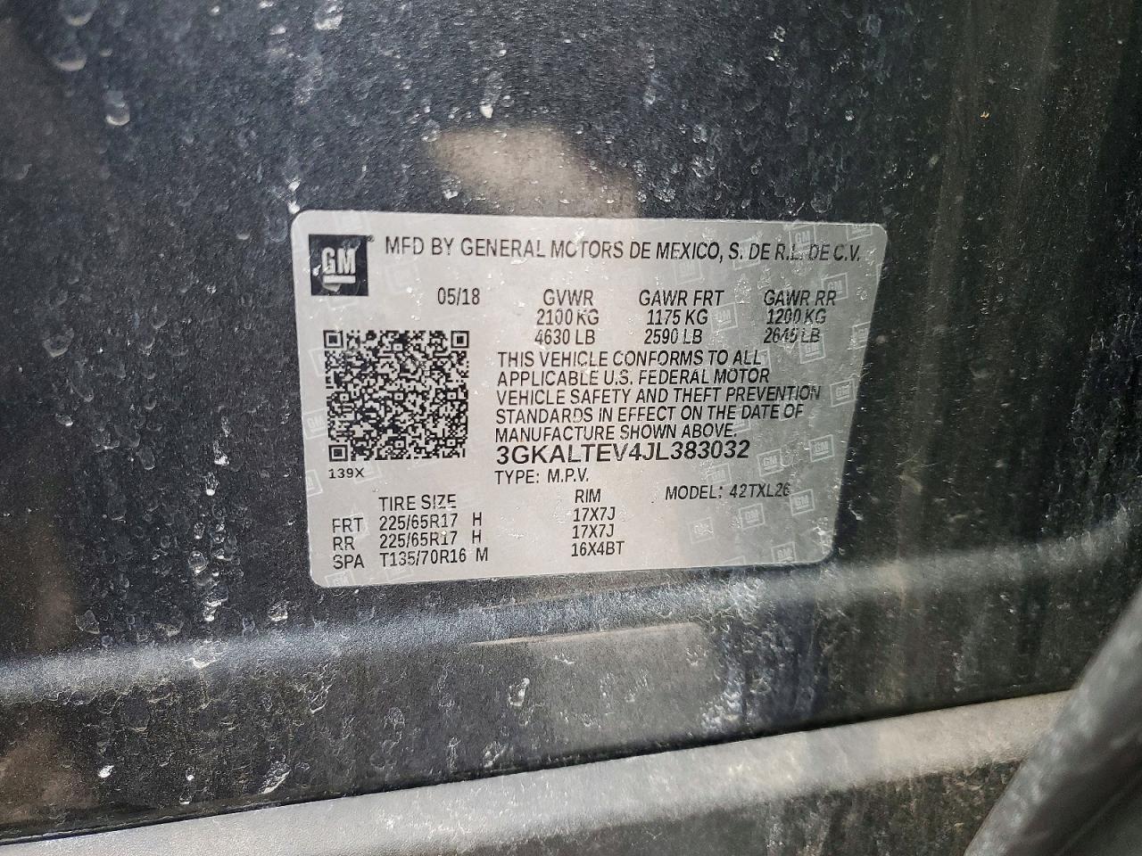 2018 GMC TERRAIN SLE photo 13