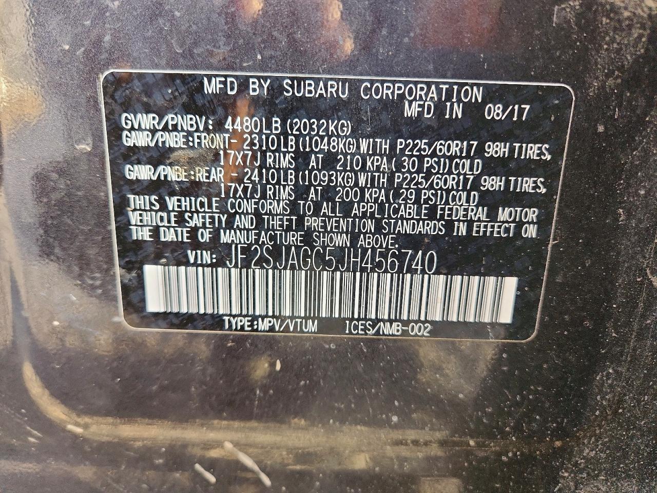 2018 SUBARU FORESTER 2.5I PREMIUM photo 13
