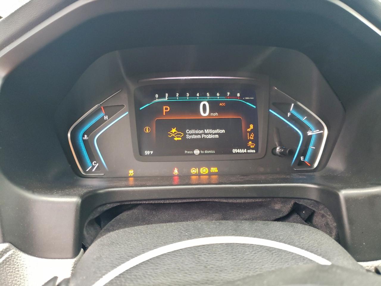 2019 HONDA ODYSSEY EXL photo 9