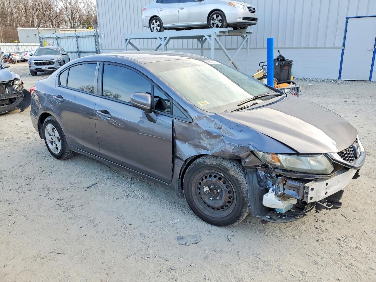 2014 HONDA CIVIC LX photo 4