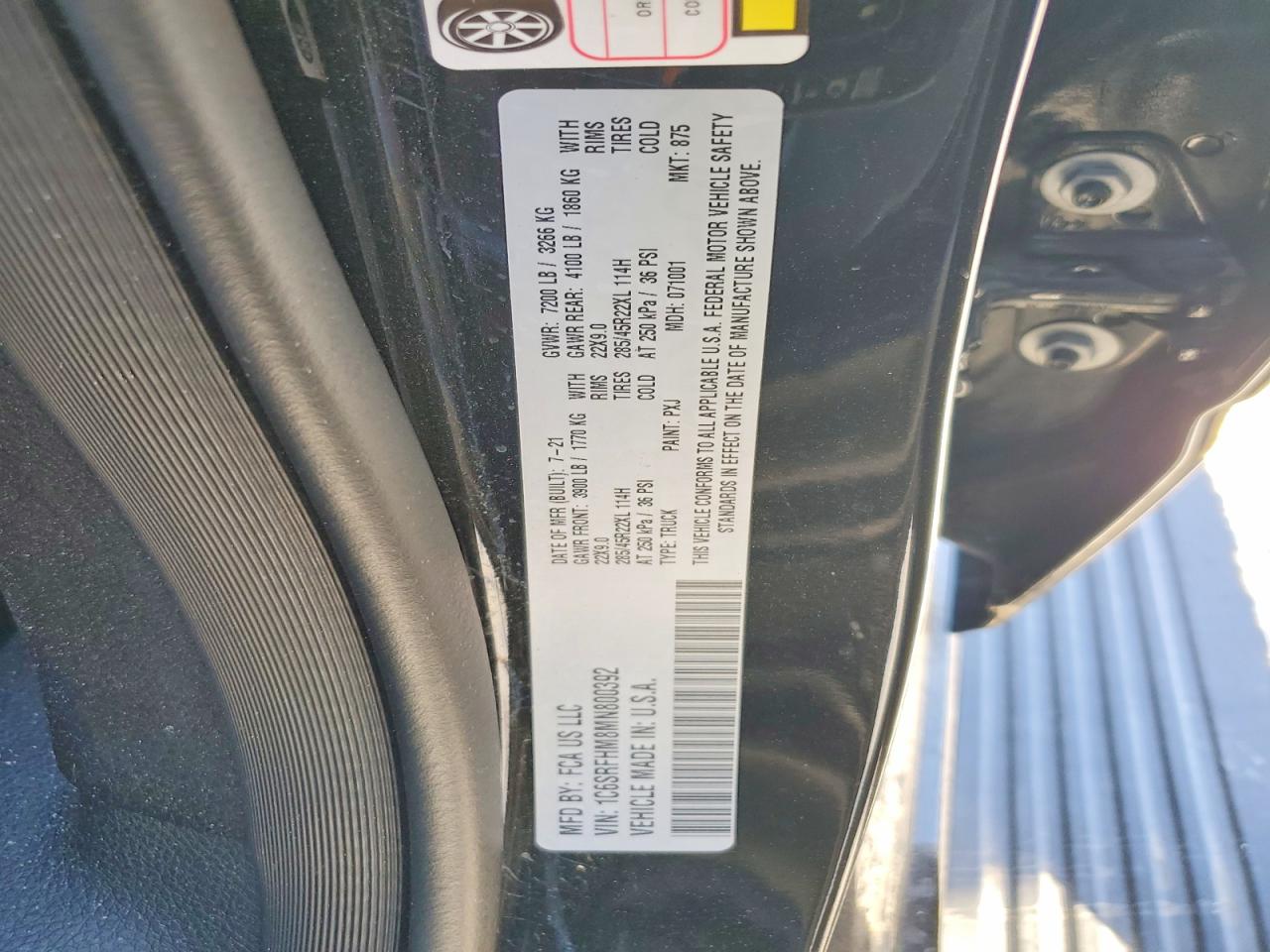 2021 RAM 1500 LIMITED photo 13